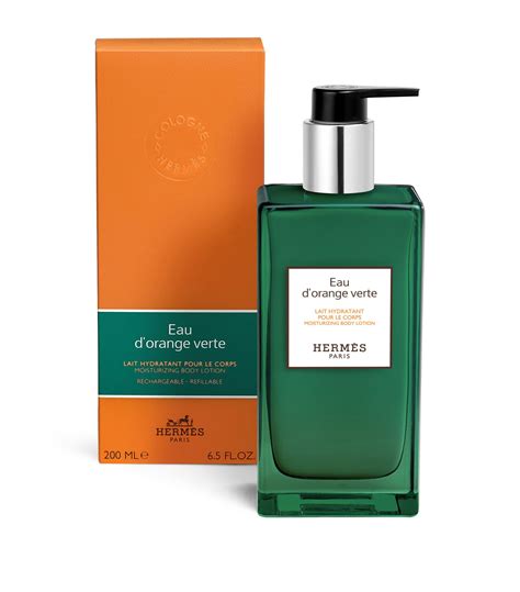 hermes eau d'orange verte moisturizing body lotion|Hermes body lotion reviews.